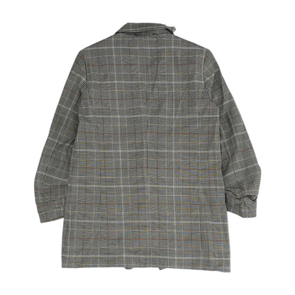 Gray Plaid Blazer