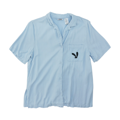 Blue Button Down
