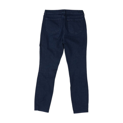 Navy High Rise Skinny Leg Jeans
