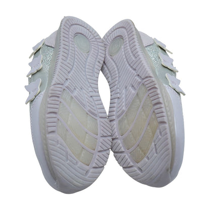 Silver Athletic Shoes