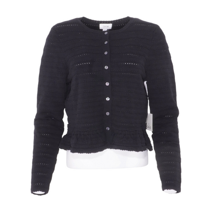 Black Cardigan Sweater