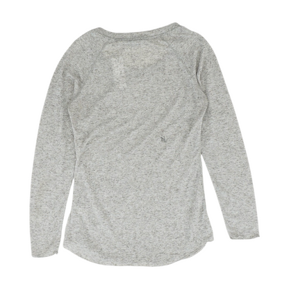 Brown Abstract Active T-Shirt