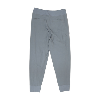 Gray Striped Regular Pants