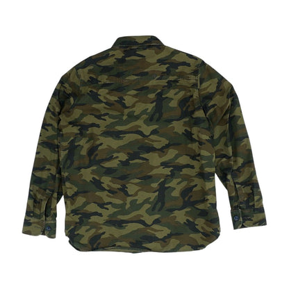 Green Camo Button Down