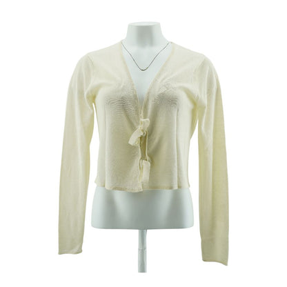 Ivory Solid Cardigan Sweater