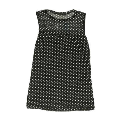Black Polka Dot Blouse