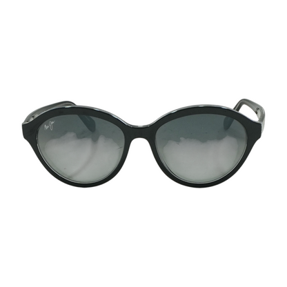 Black Mariana Round Sunglasses
