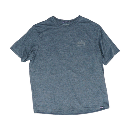 Navy Print Active T-Shirt