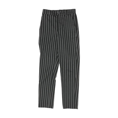 Black Striped Pants