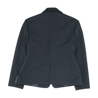Black Solid Blazer