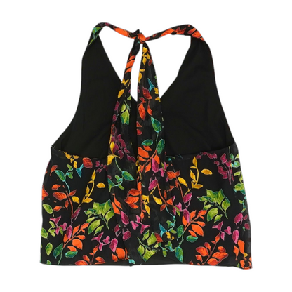 Black Floral Blouse