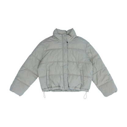 Beige Solid Jacket