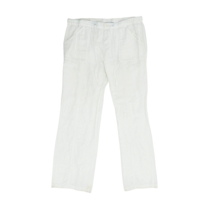 White Regular Pants