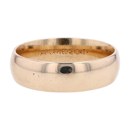 10K Yellow Gold Band