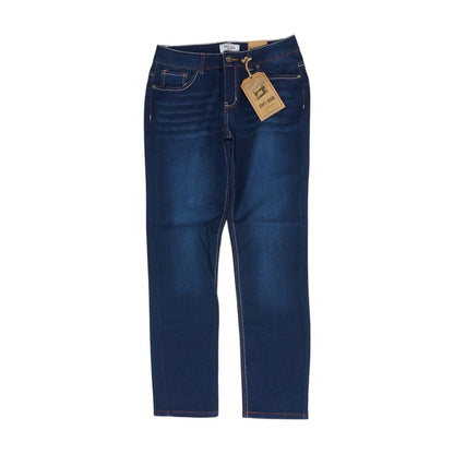 Navy Mid Rise Jeans