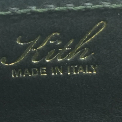 Black Equestrian Kith Monogram Card Holder