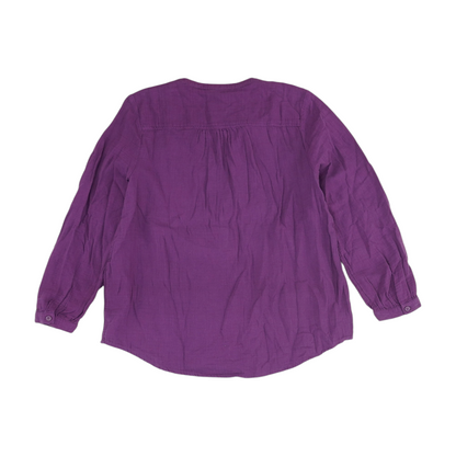Purple Petite Blouse