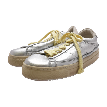 Silver Athletic Shoes