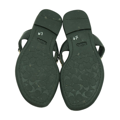Black Flip Flop Sandals