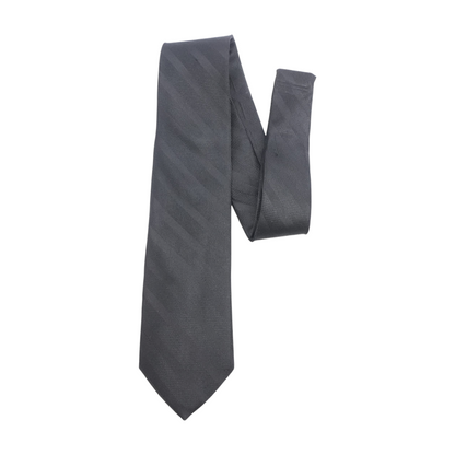 Black Striped Neck Tie