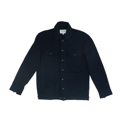 Navy Solid Jacket