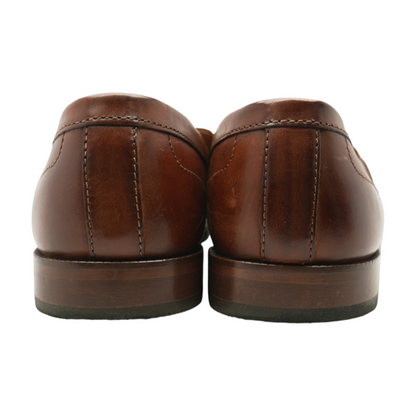 Brown Slip-On Dress Shoes