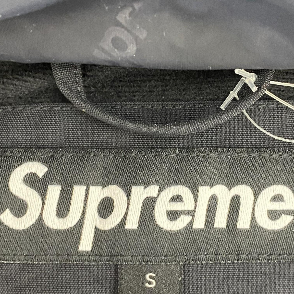 Black Spring-Summer 2025 Black GORE-TEX Stripe Hooded Jacket
