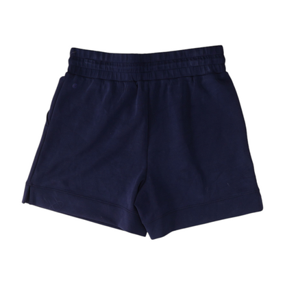 Navy Solid Active Shorts