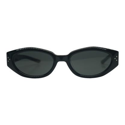 Gentle Monster Black Dada Oval Sunglasses – Image 2