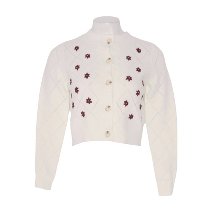 Ivory Cardigan Sweater