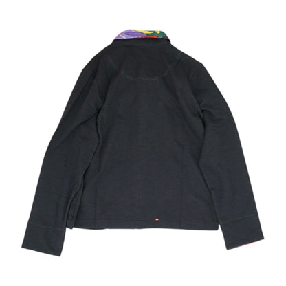 Black Solid Lightweight Jacket