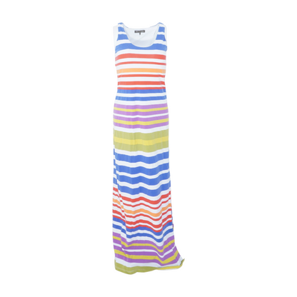 Multi Striped Maxi Dress