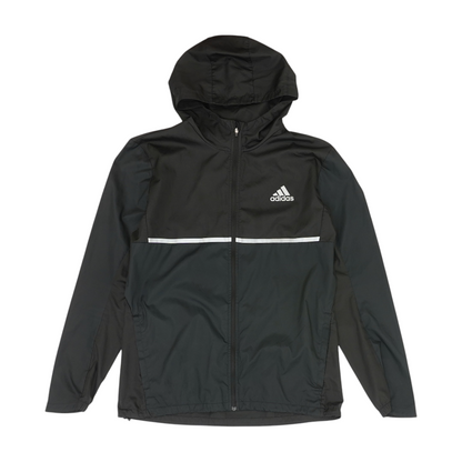 Black Solid Active Jacket