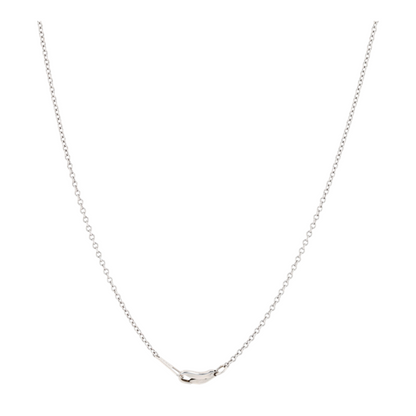 5/8 ct 18K White Gold Diamond Station Necklace
