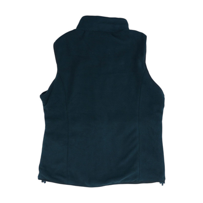 Black Solid Casual Vest