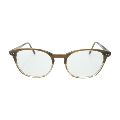 Gray Oval Unknown Prescription Eyeglasses
