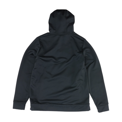 Black Solid Hoodie Pullover