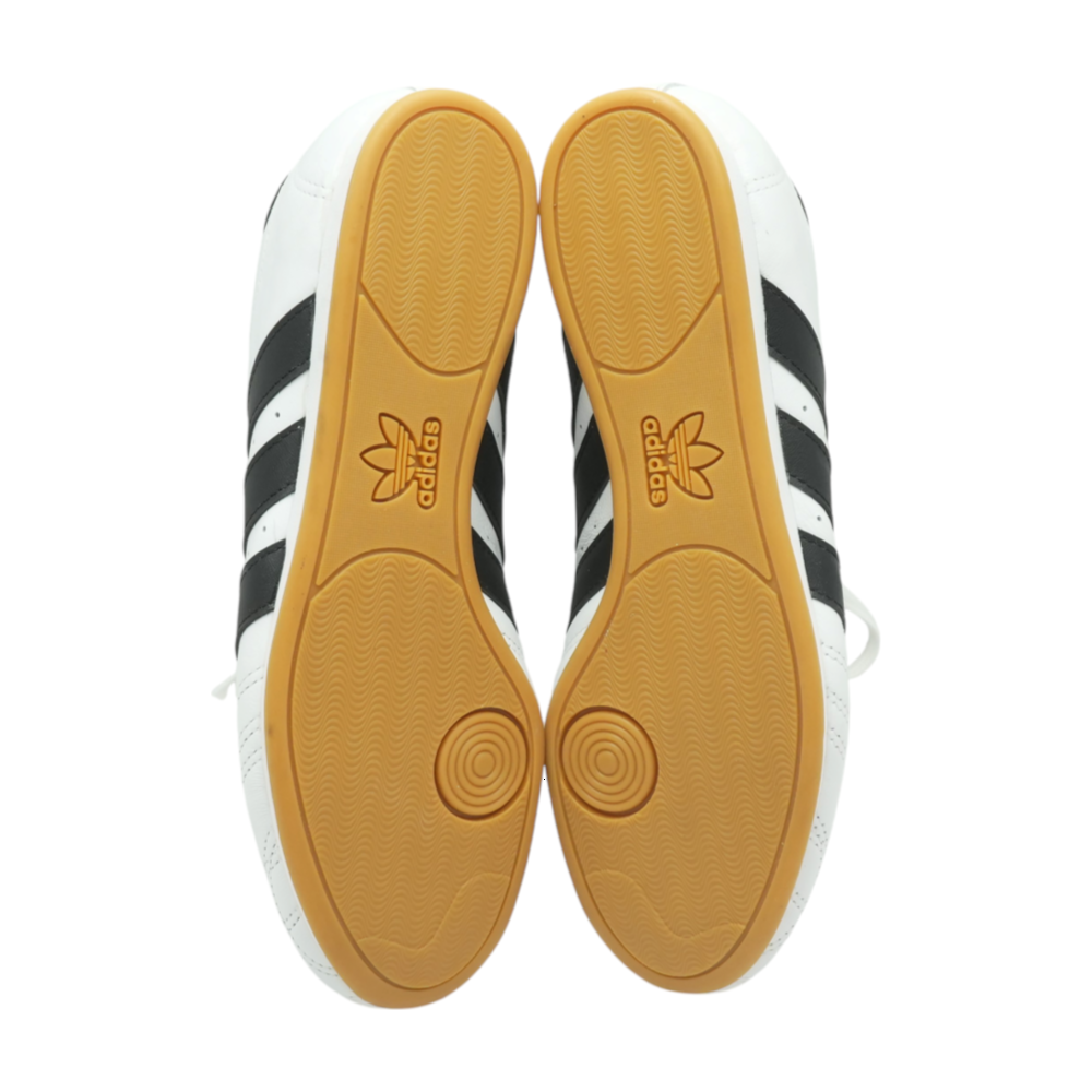 adidas White Core Black Gum Low-Top Athletic Shoes – Image 4