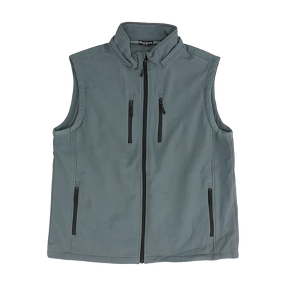 Gray Solid Vest