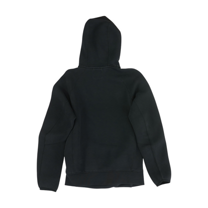 Black Solid Hoodie Pullover