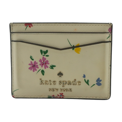 White Card Case Wallet