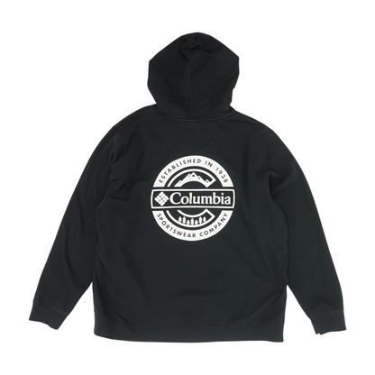 Black Solid Hoodie Pullover