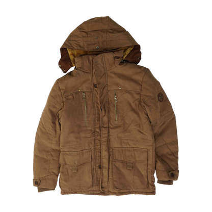 Brown Solid Jacket