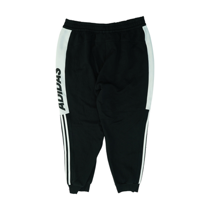 Black Color Block Tapered Pants