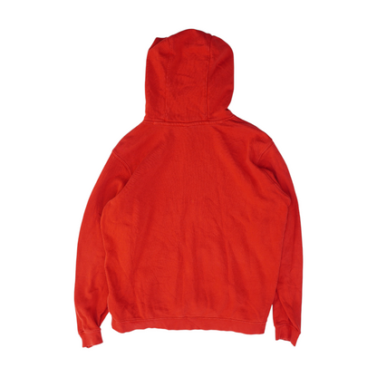 Red Graphic Hoodie Pullover