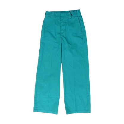 Blue Solid Pants