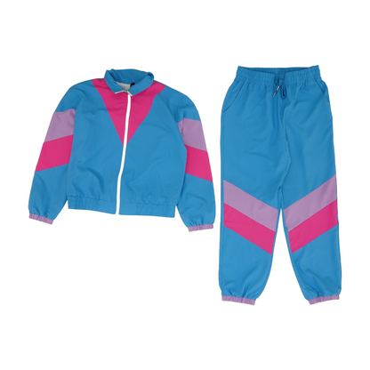 Blue Color Block Active Set