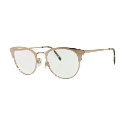 Rose Gold Blair M Round Prescription Eyewear