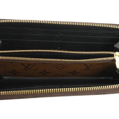 Clemence Wallet in Monogram Reverse Canvas