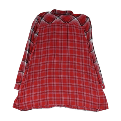 Red Plaid Button Down